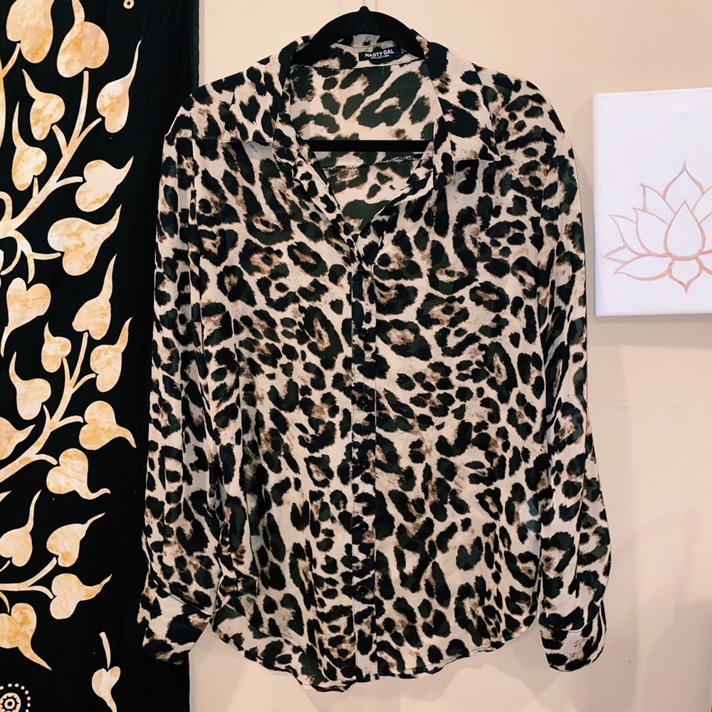 Leopard Print Top